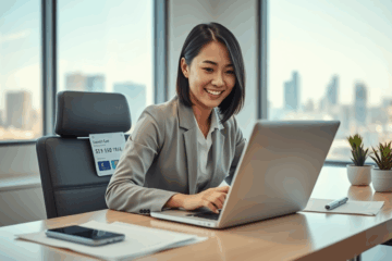 Image illustrant la facilité d'obtenir une carte de crédit.