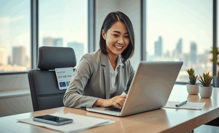 Image illustrant la facilité d'obtenir une carte de crédit.