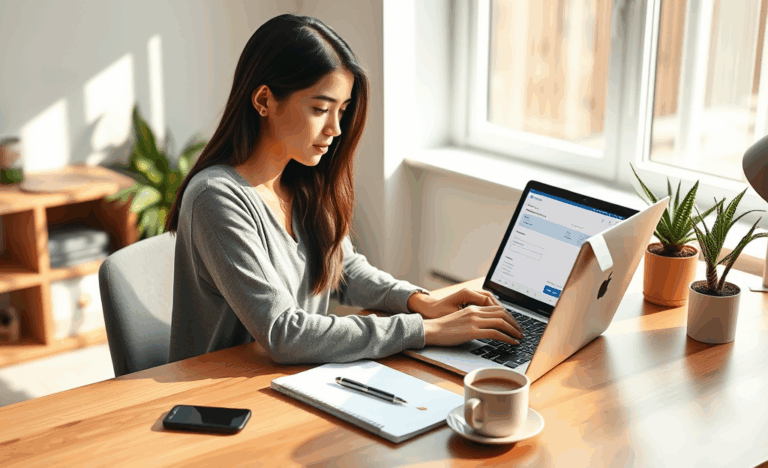 Image illustrant le processus d'obtention d'une carte de crédit en ligne.