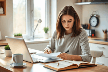 Image illustrant l'obtention d'une carte de crédit pour faire face à des dépenses urgentes.
