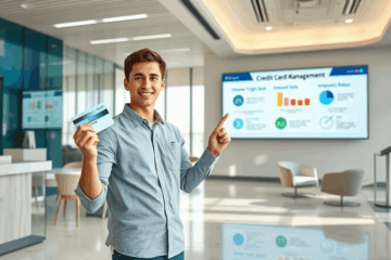 Image illustrant la gestion simple de votre carte de crédit.
