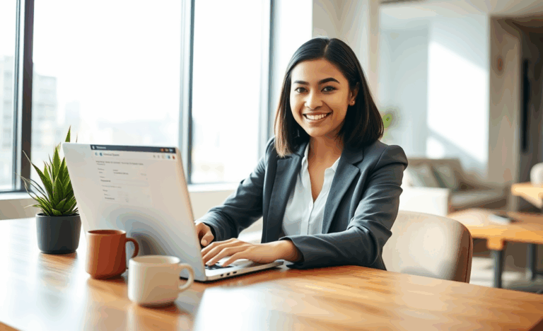 Image illustrant le processus rapide pour une demande de carte de crédit en ligne.