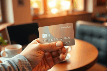 Image illustrant la carte de crédit de la Banque Chaix avec approbation rapide.