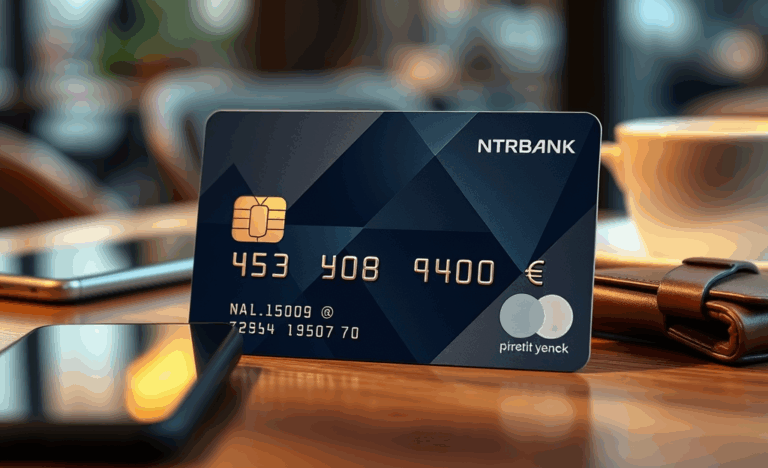 Image d'une carte de crédit Banque Populaire avec une limite de 15 000 €