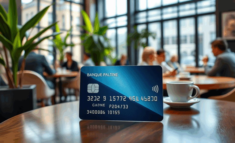 Image illustrant la Carte de Crédit Banque Palatine avec ses limites de crédit flexibles.
