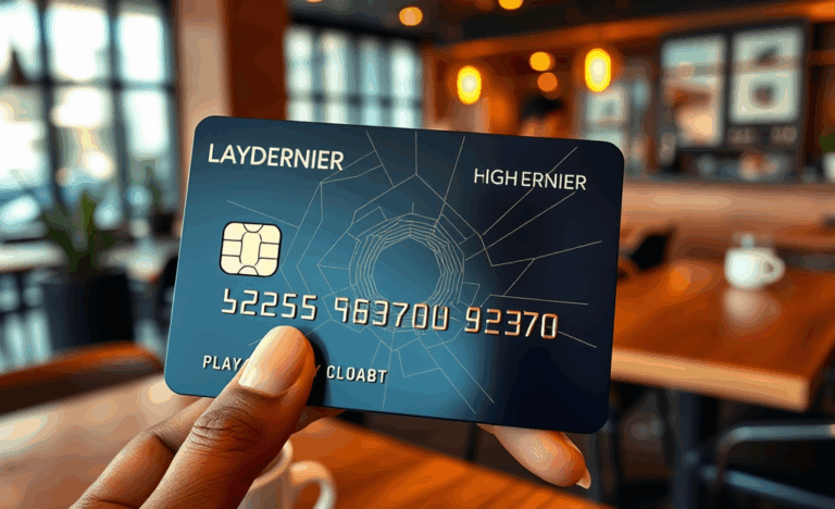 Image de la Carte de Crédit de la Banque Laydernier avec un plafond de 4000 €