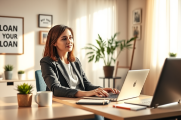 Image illustrant la rapidité de l'approbation de prêt en ligne.